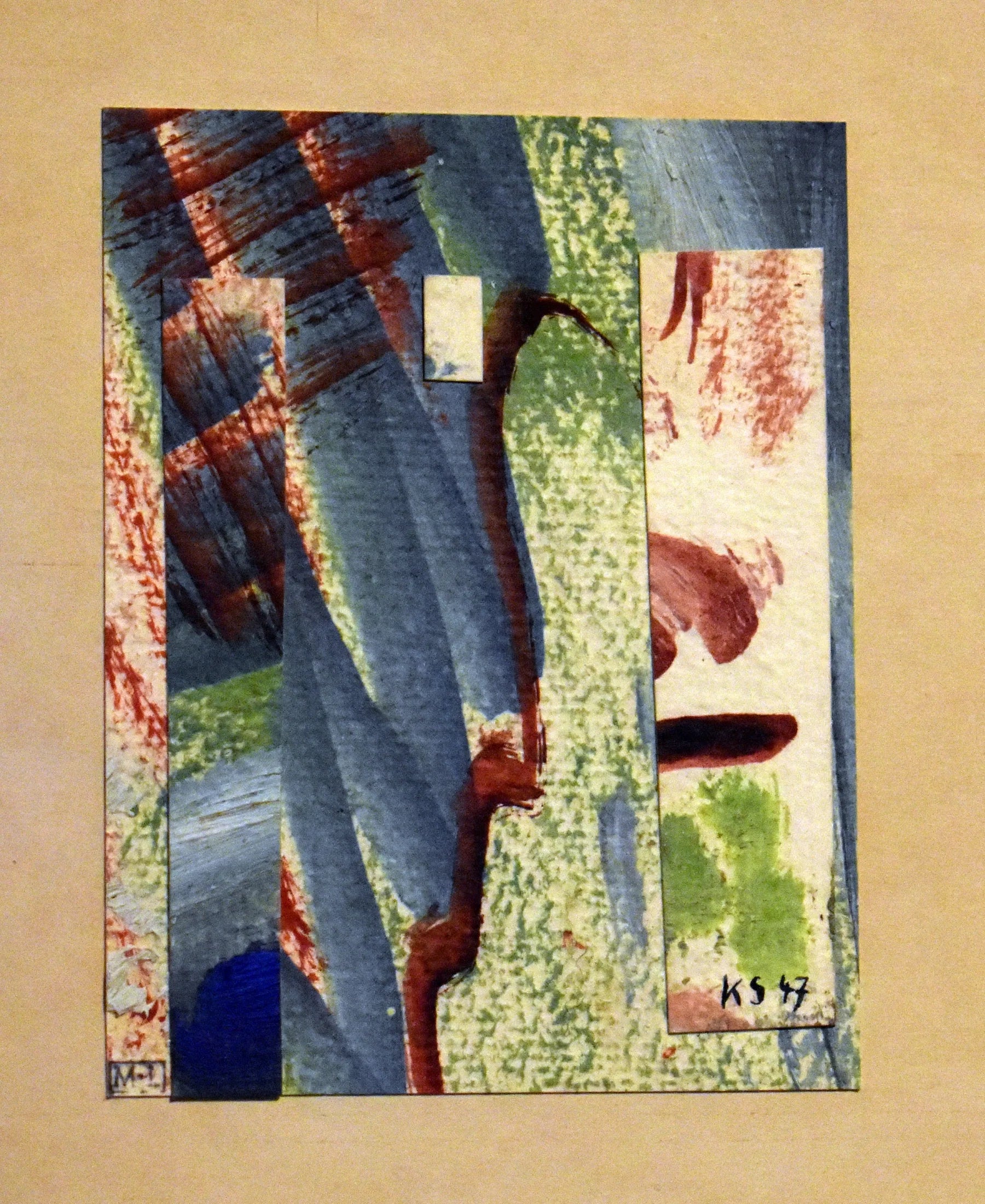 Sans titre - Kurt Schwitters image 1 reproduction d’œuvre d’art à l’huile