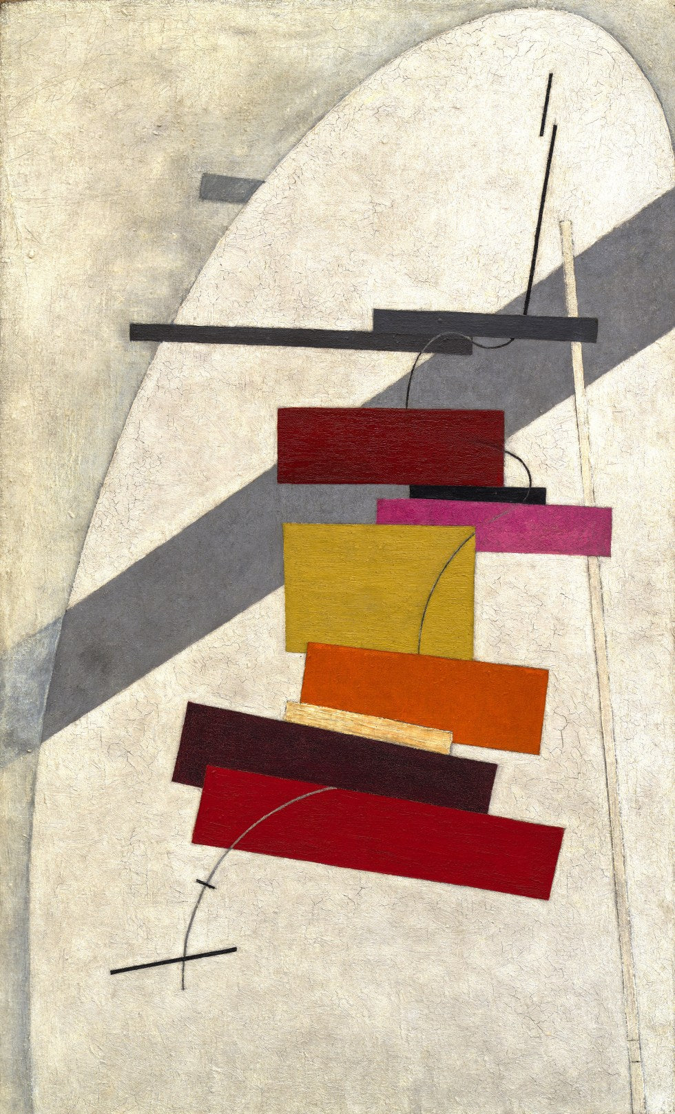 Sans titre - Lazar Lissitzky image 1 reproduction artisanale de tableau