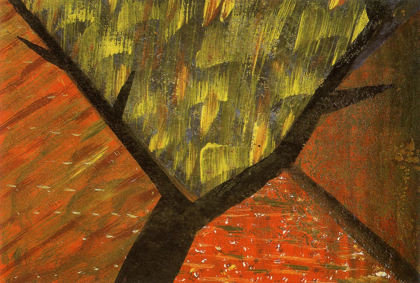 Sans titre (Paysage multidimensionnel) - Mikhaïl Matiouchine image 1 copie peinte à la main à l’huile