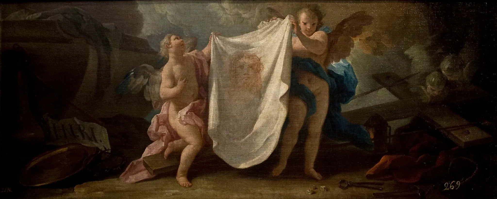 Santa Faz - Corrado Giaquinto image 1 tableau peint à l’huile sur toile