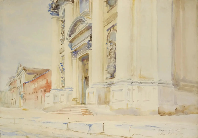 Santa Maria dei Gesuati, Venise - John Singer Sargent