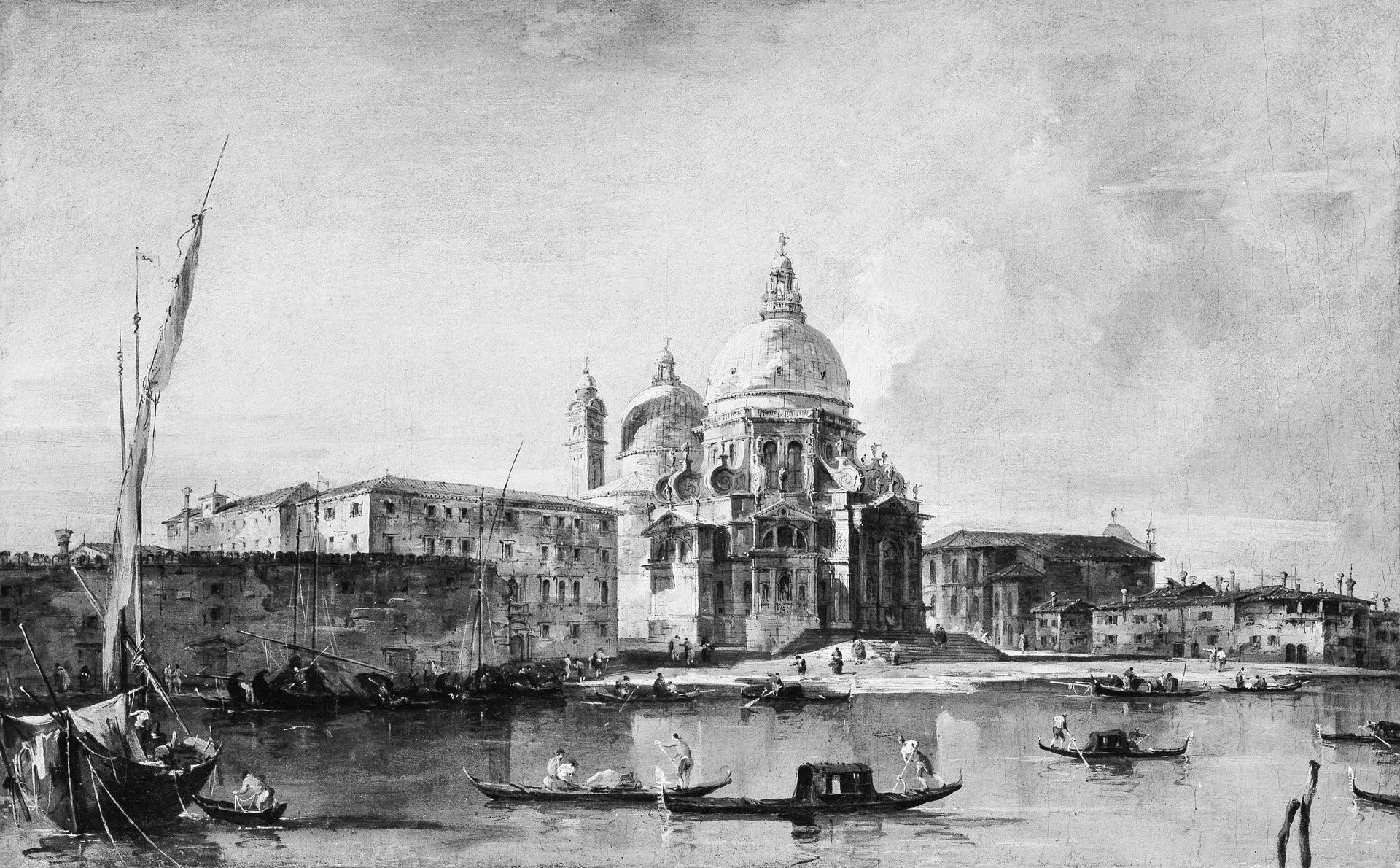 Santa Maria della Salute - Francesco Guardi image 1 tableau peint à l’huile sur toile