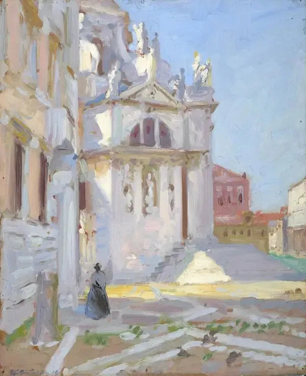 Santa Maria della Salute, Venise - Francis Cadell image 1 reproduction réalisée par Alpha Reproduction
