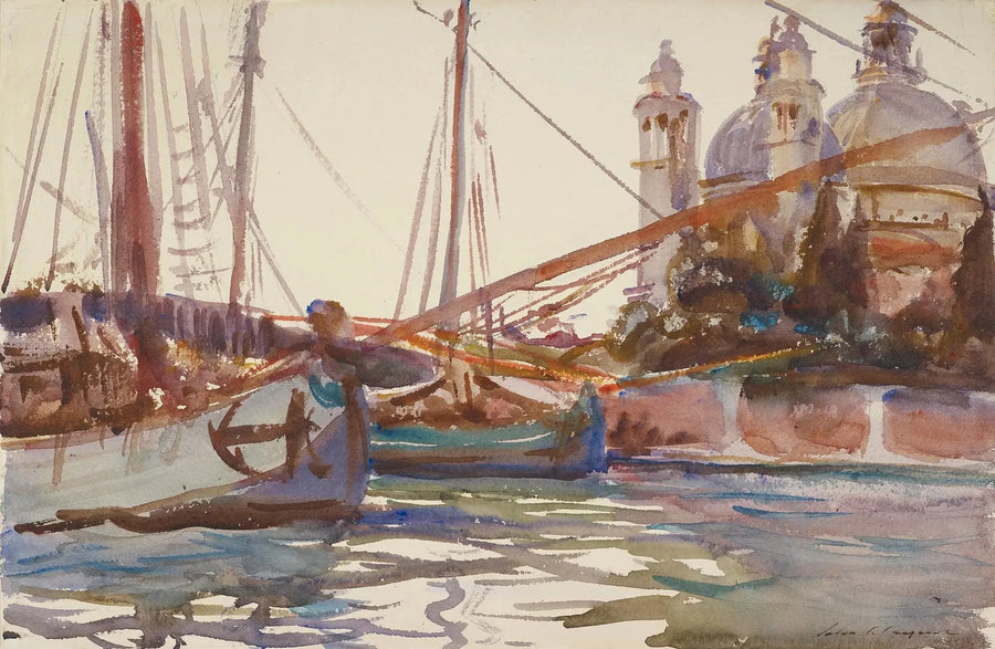 Santa Maria della Salute, Venise - John Singer Sargent