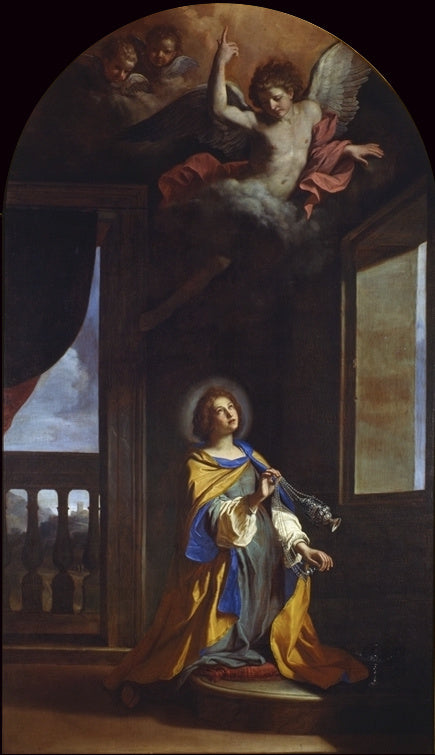 Santa Palazia - Guercino image 1 copie de tableau peinte à la main