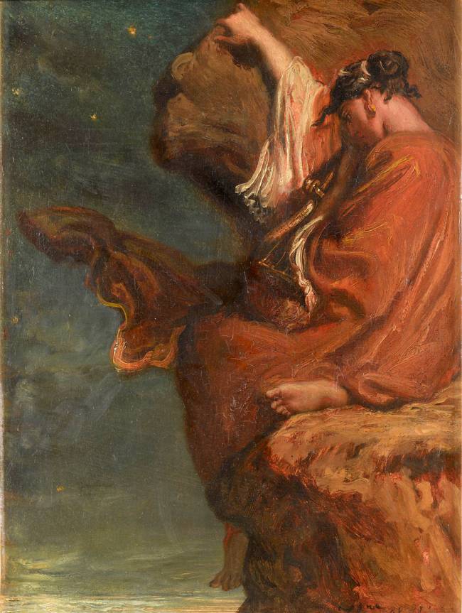 Sapho - Théodore Chassériau