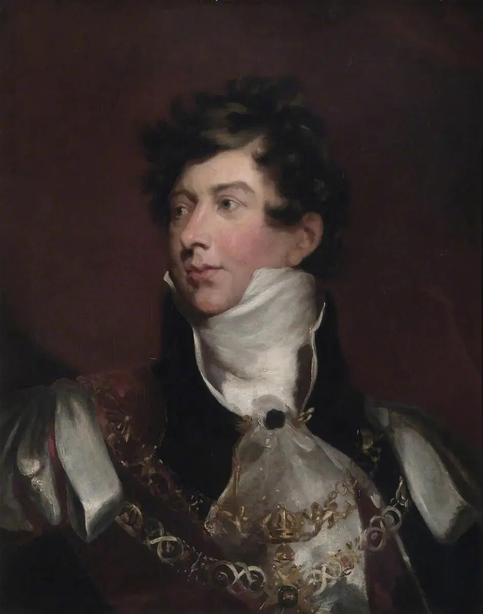 SAR George (1762–1830), prince de Galles, KG - Thomas Lawrence image 1 tableau peint à l’huile sur toile