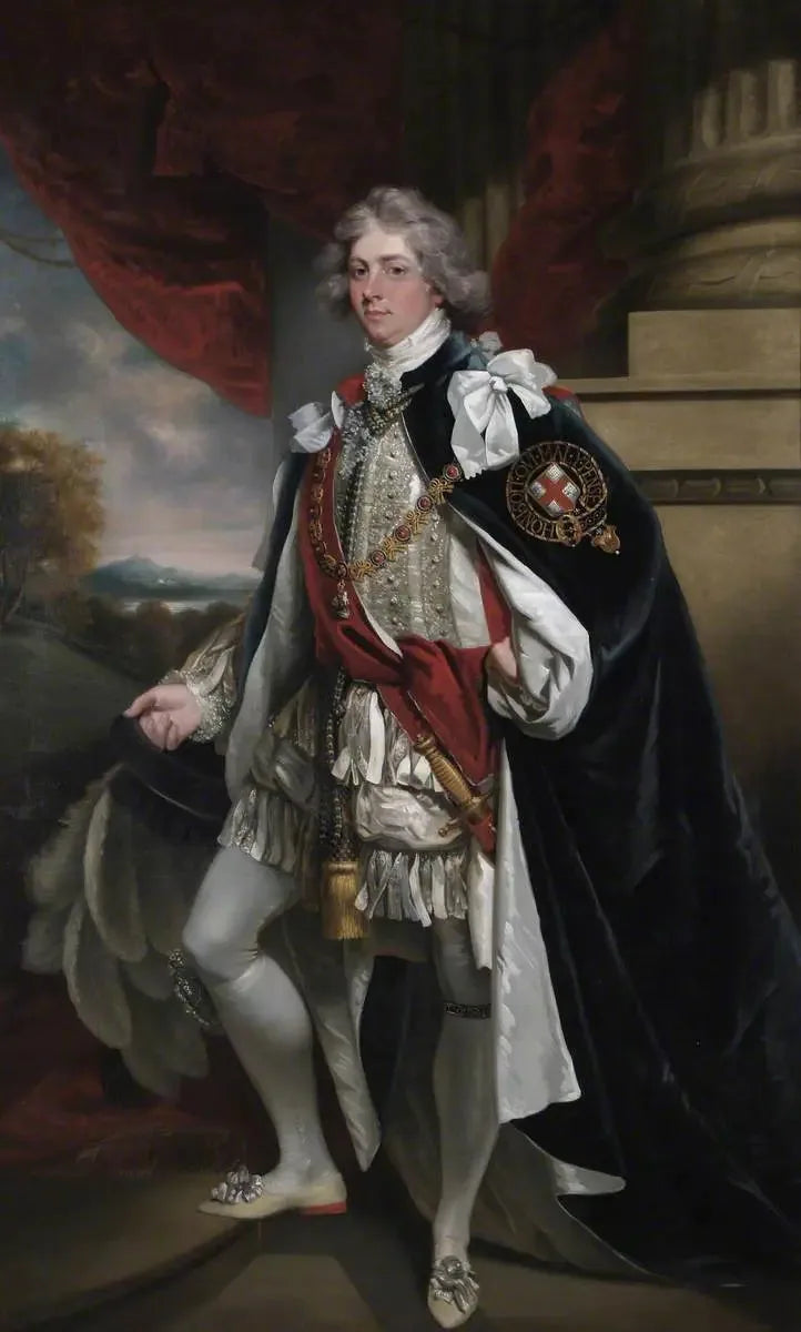 SAR George (1762–1830), prince de Galles, KG - Thomas Lawrence image 1 reproduction artisanale de tableau