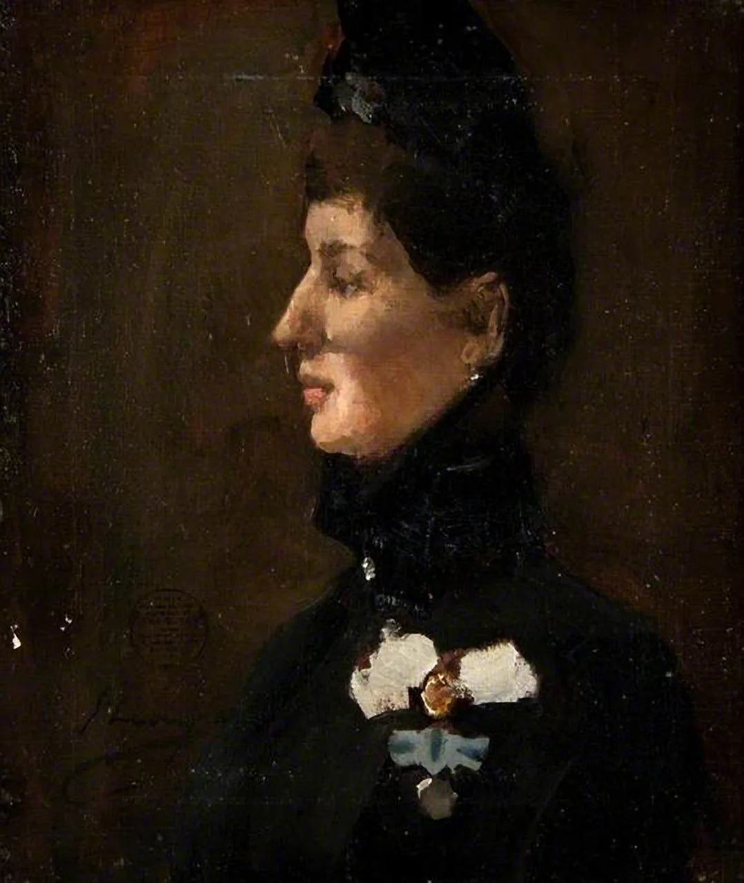 SAR la princesse Alix de Hesse (1872–1918) (croquis) - John Lavery image 1 reproduction de peinture à l’huile
