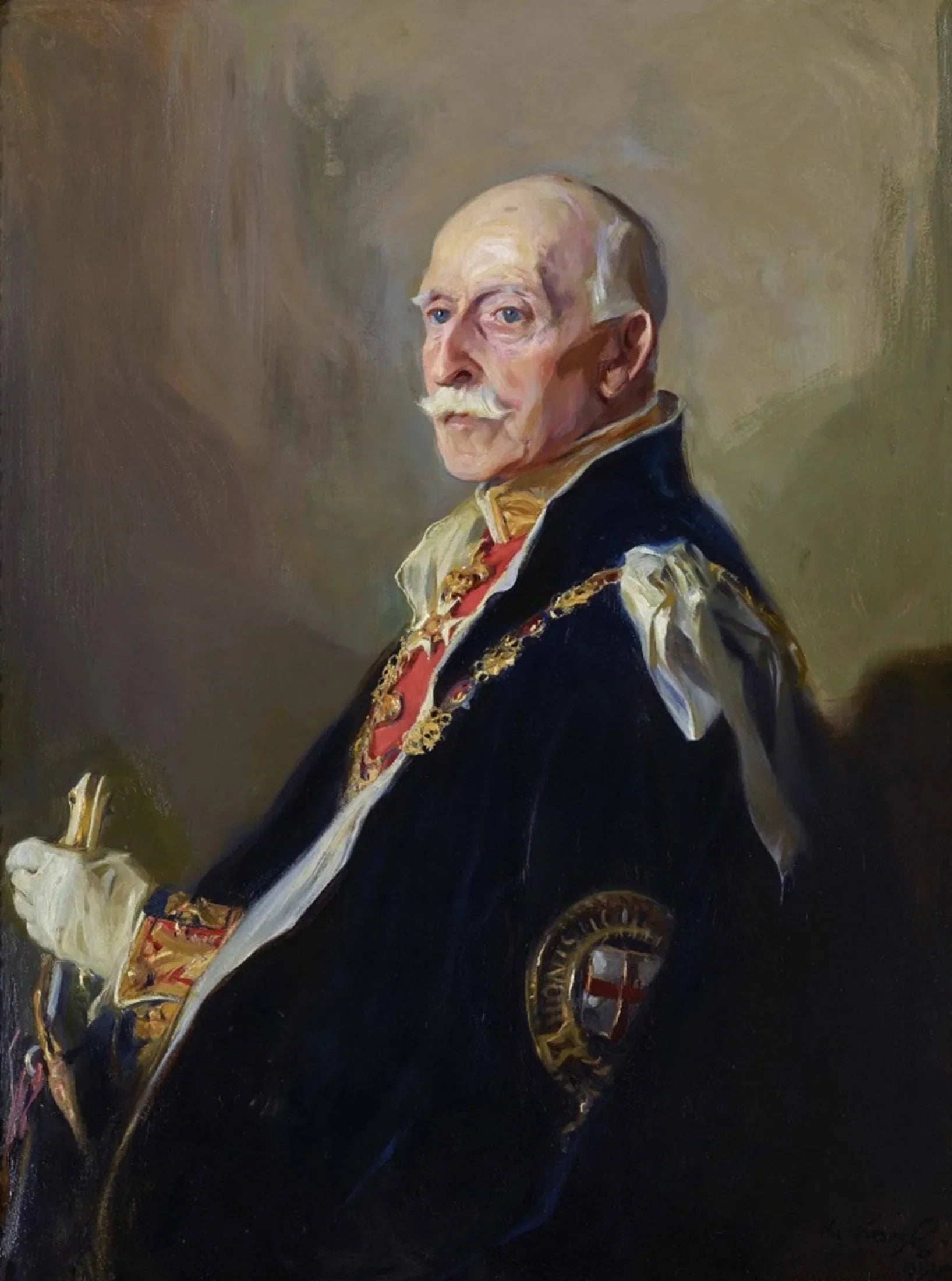 SAR le duc de Connaught, président de la Société des Arts - Philip de László image 1 copie de tableau peinte à la main