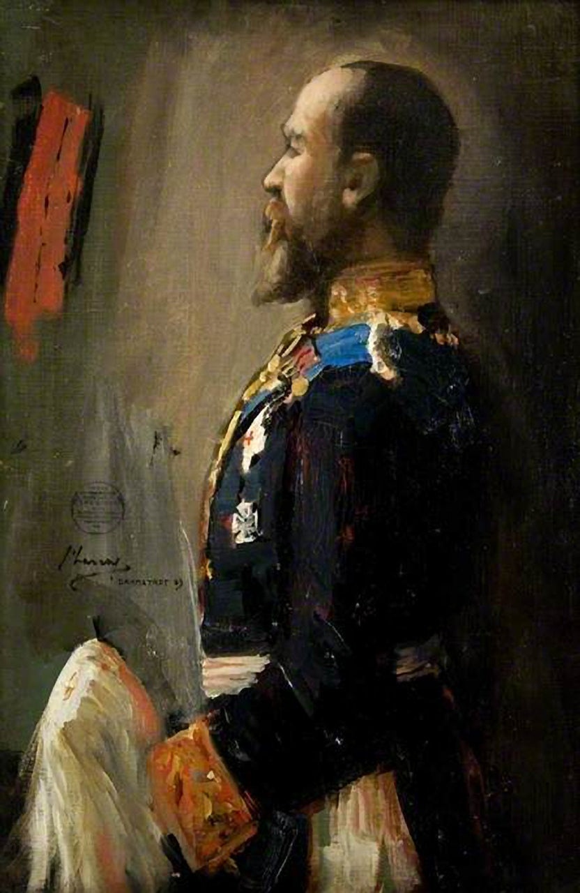 SAR le Grand-Duc de Hesse, KG (croquis) - John Lavery image 1 reproduction réalisée par Alpha Reproduction