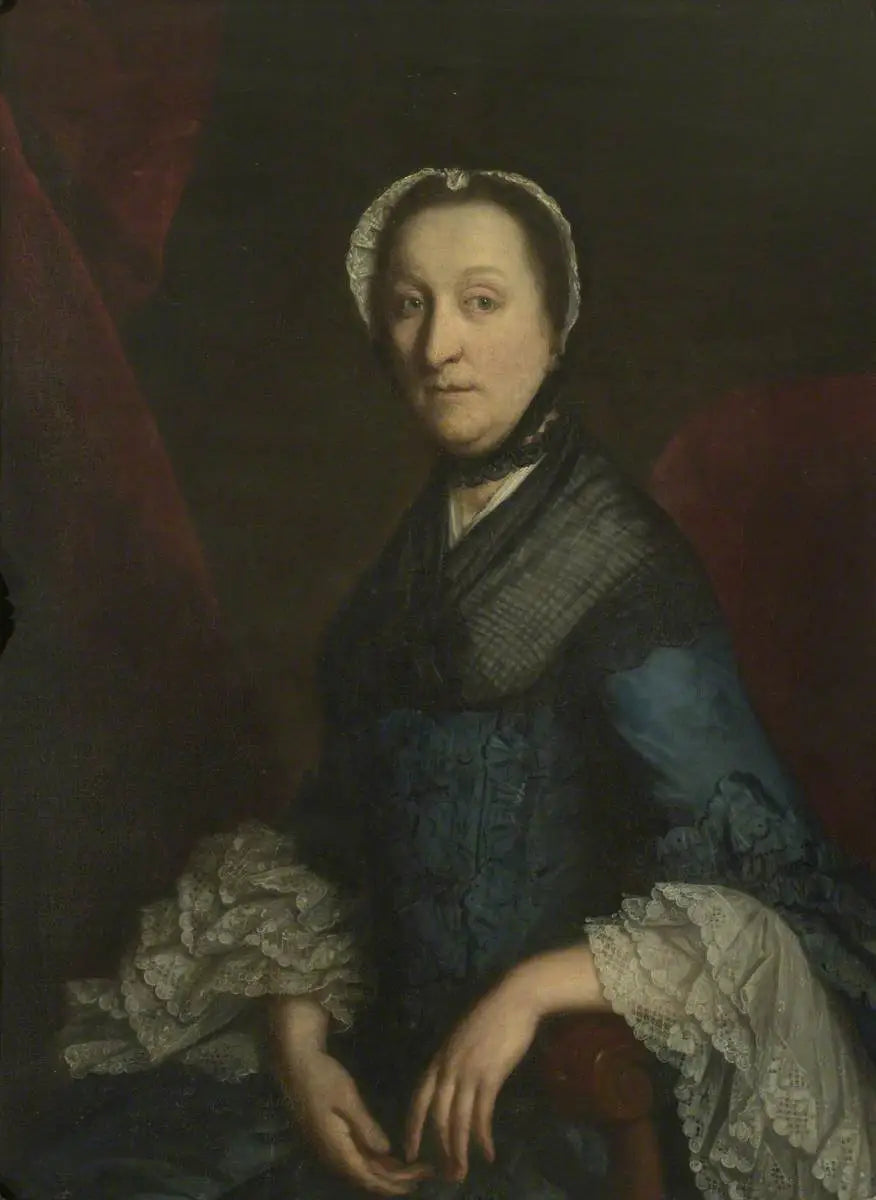 Sarah Bradley, Mme William Ingram - Joshua Reynolds image 1 tableau peint à l’huile sur toile
