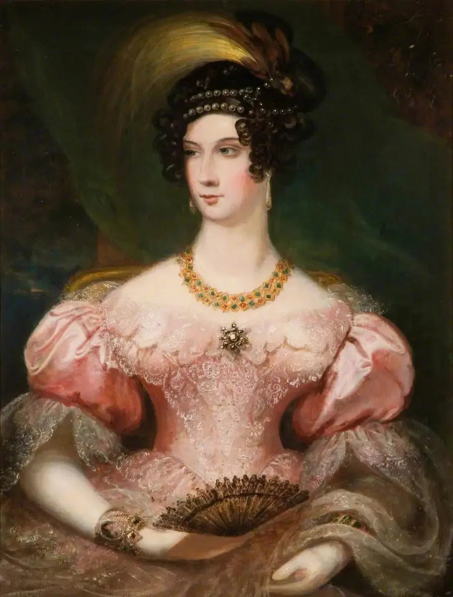 Sarah Dunn-Gardner Townshend (vers 1786–1858), marquise Townshend (épouse de George Ferrers Townshend) - Thomas Lawrence image 1 reproduction d’œuvre d’art à l’huile