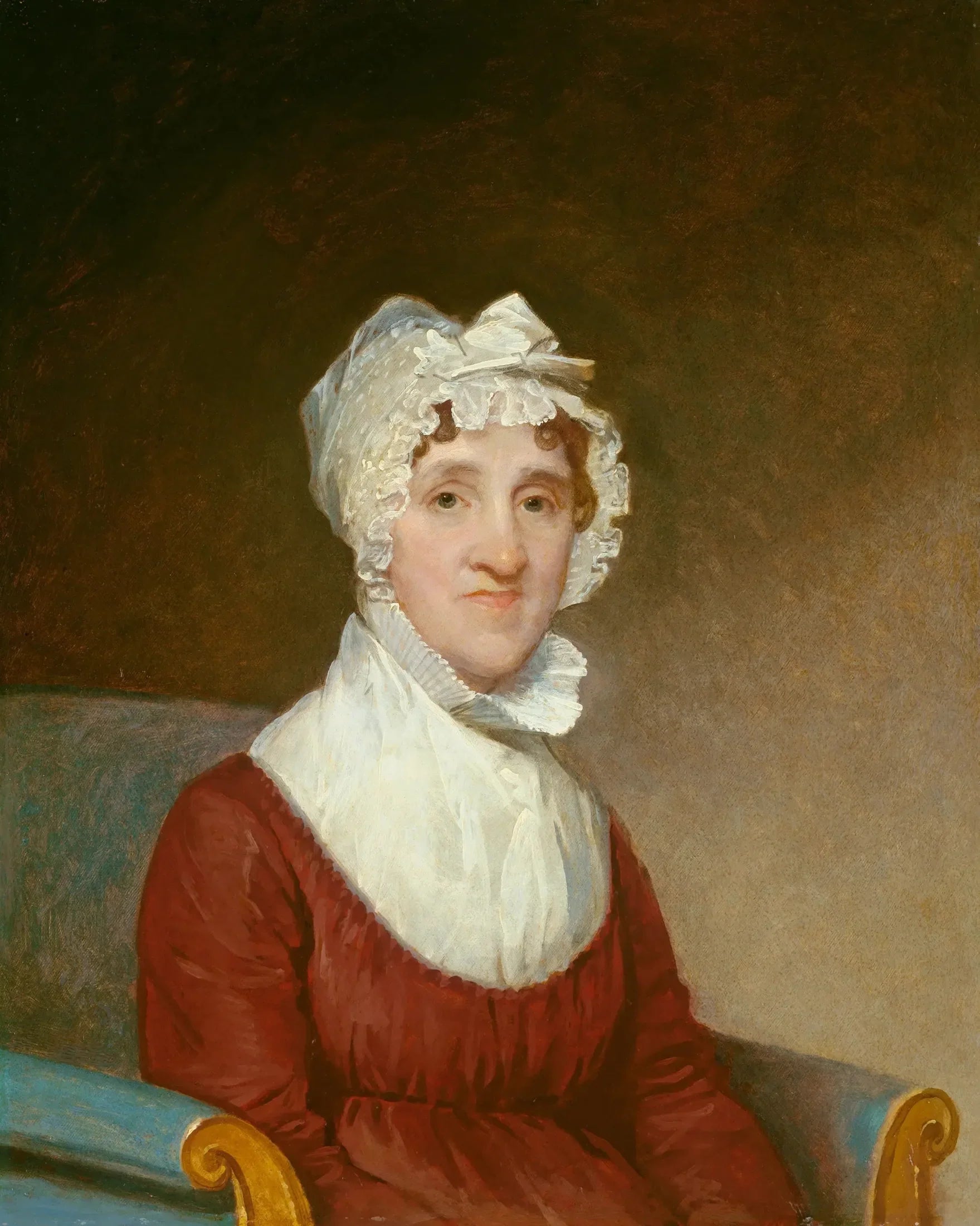 Sarah Homes Tappan (Mme Benjamin Tappan) - Gilbert Stuart image 1 reproduction de peinture à l’huile