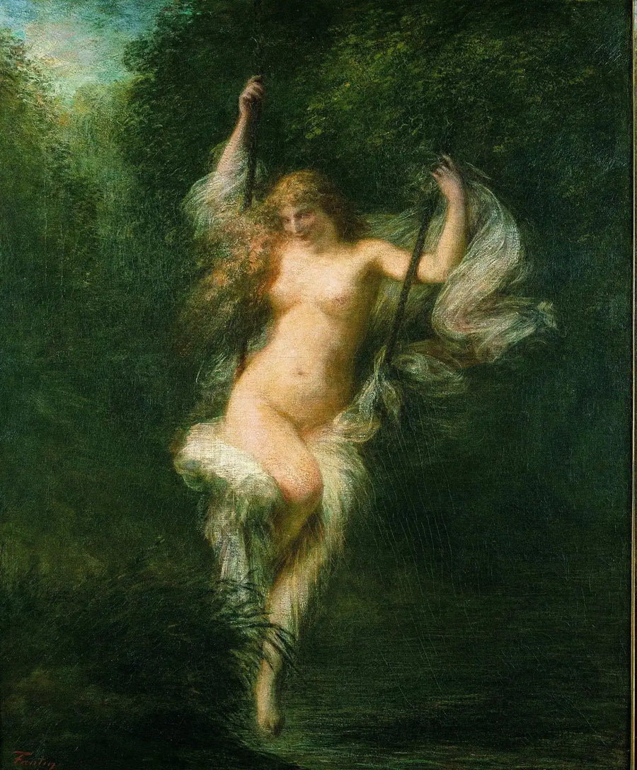 Sarah la bañista - Henri Fantin-Latour