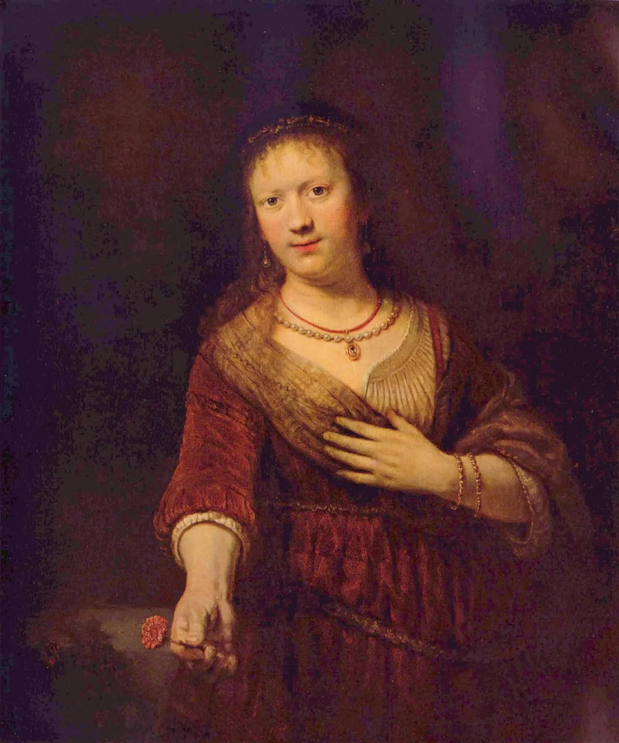 Saskia en Flore - Rembrandt