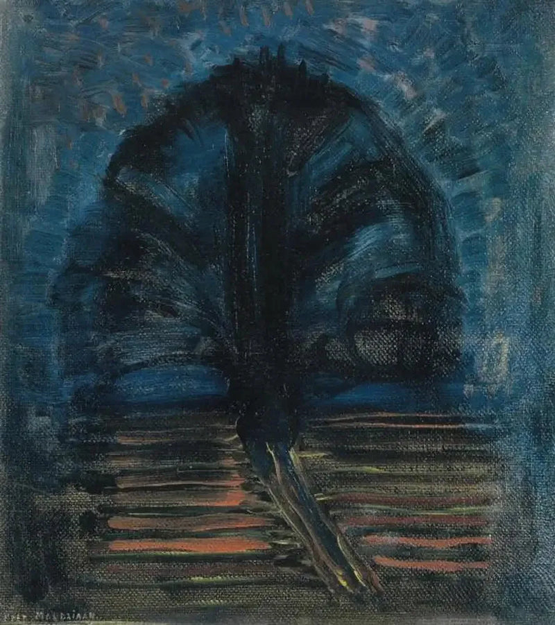 Saule bleu II - Piet Mondrian