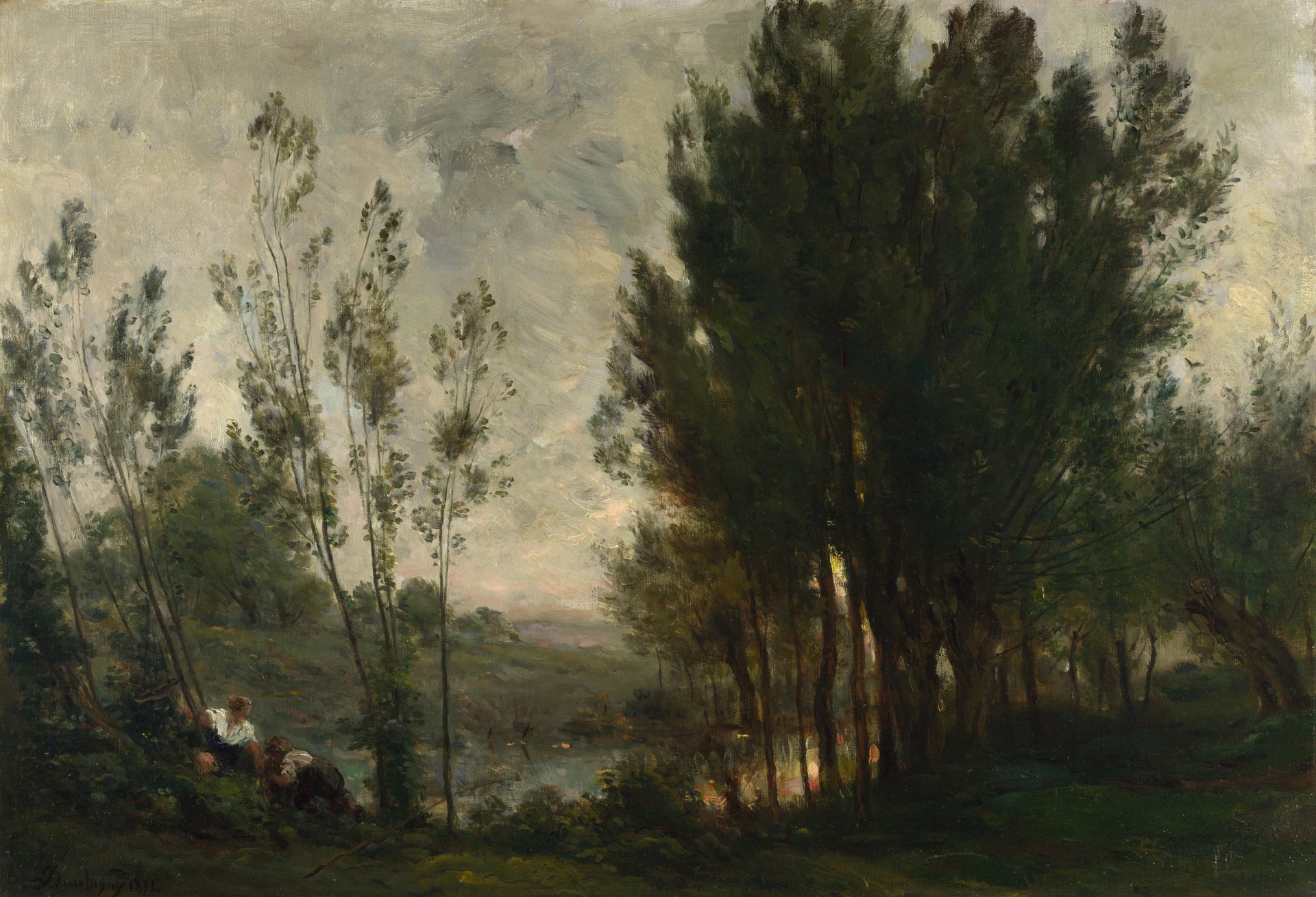 Saules - Charles-François Daubigny
