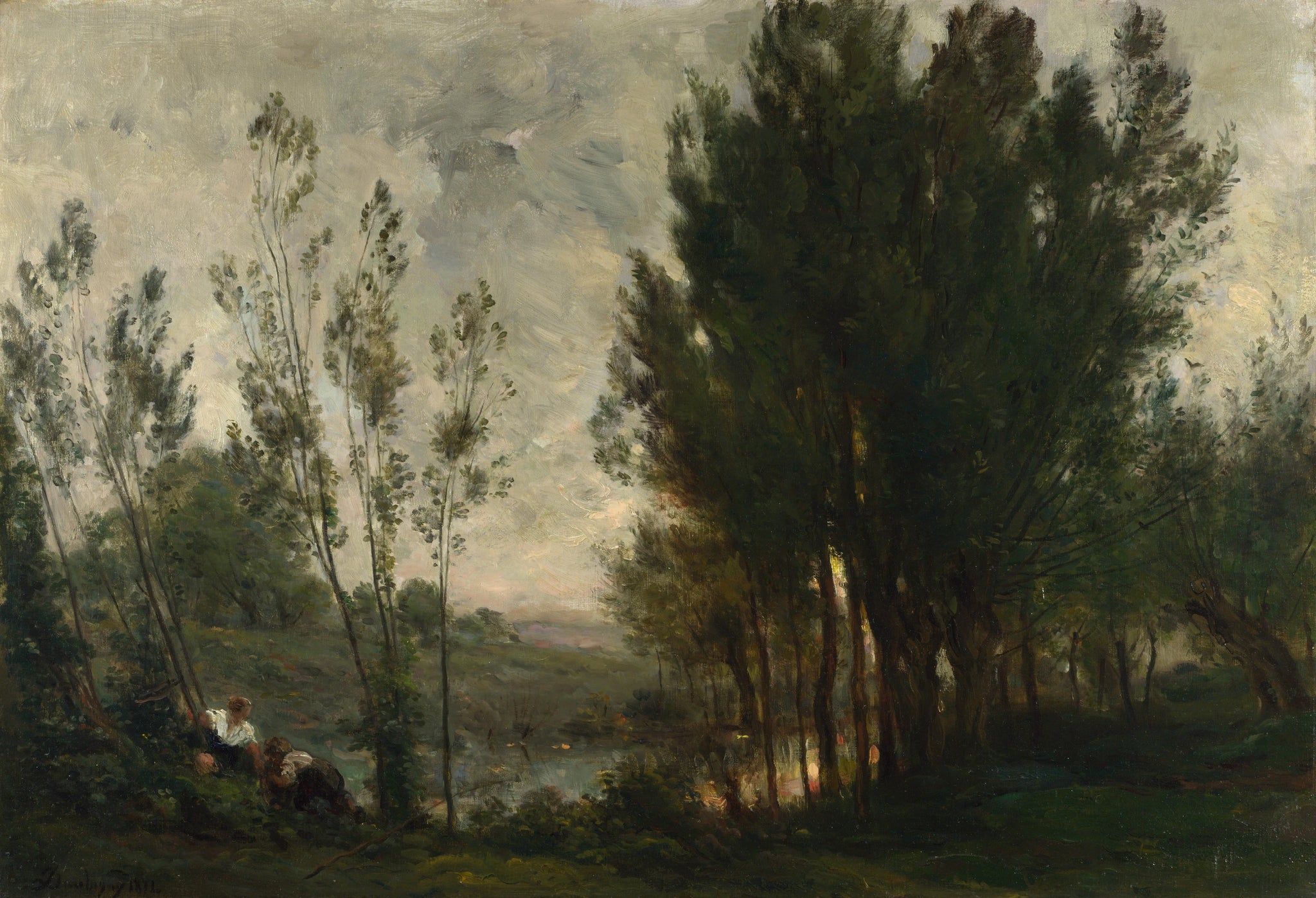 Saules - Charles-François Daubigny