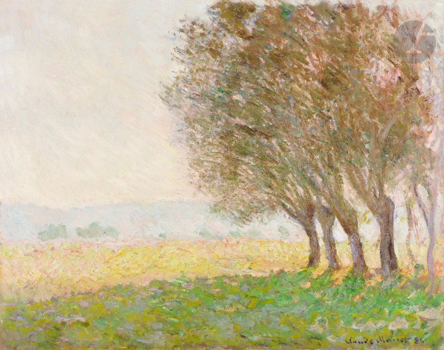 Les Saules, Giverny W1241 - Клод Моне