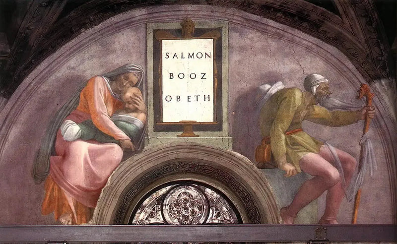 Saumon, Booz et Jobed - Michel-Ange