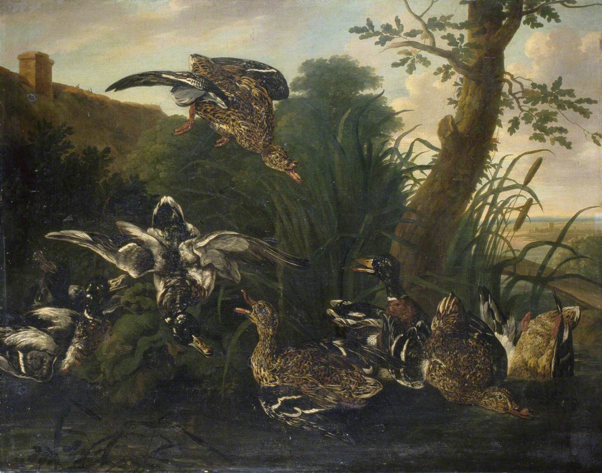 Sauvagine - Frans Snyders image 1 reproduction artisanale de tableau