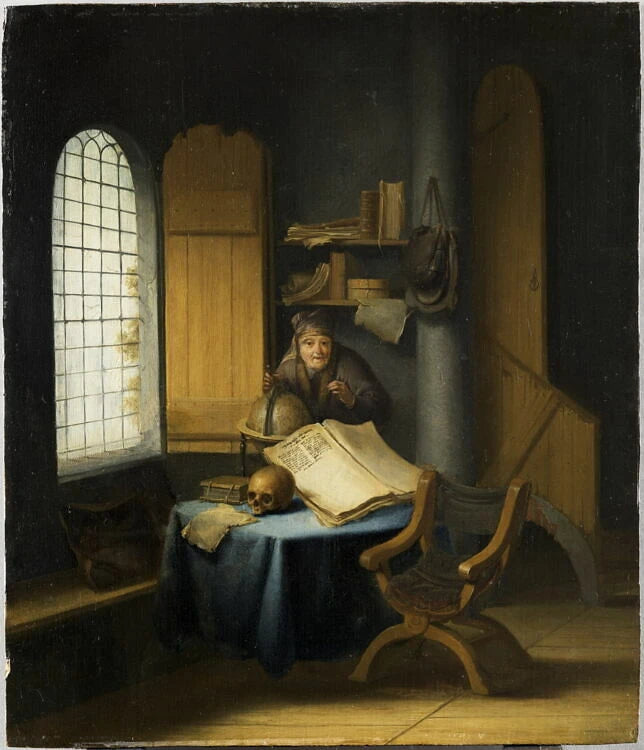 Un savant dans son cabinet - Jacob van Spreuven