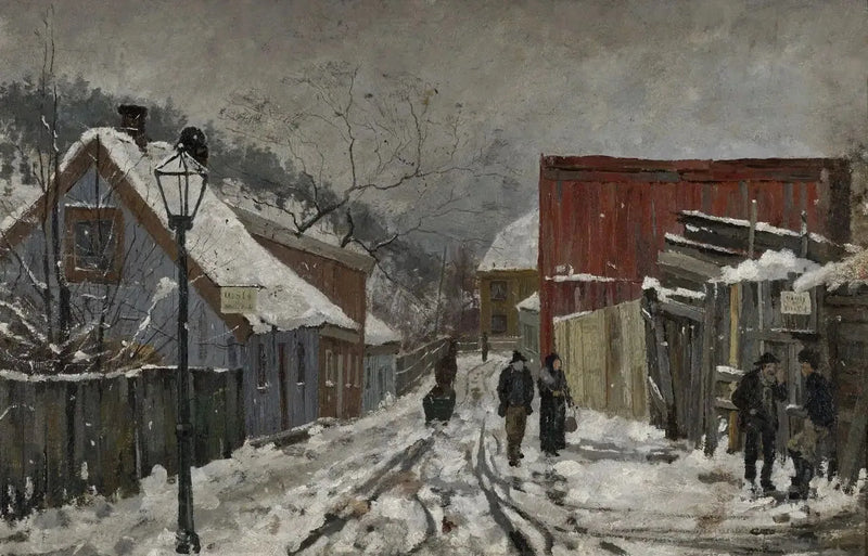 Saxegårdsgate - Edvard Munch