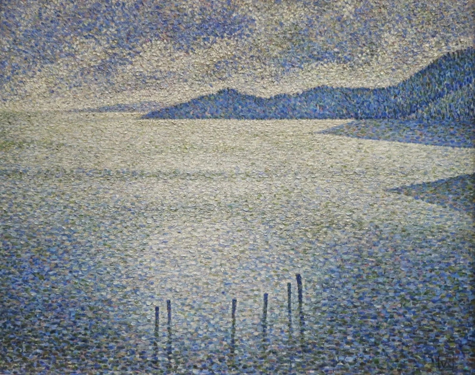 Scène côtière - Théo van Rysselberghe image 1 reproduction artisanale de tableau