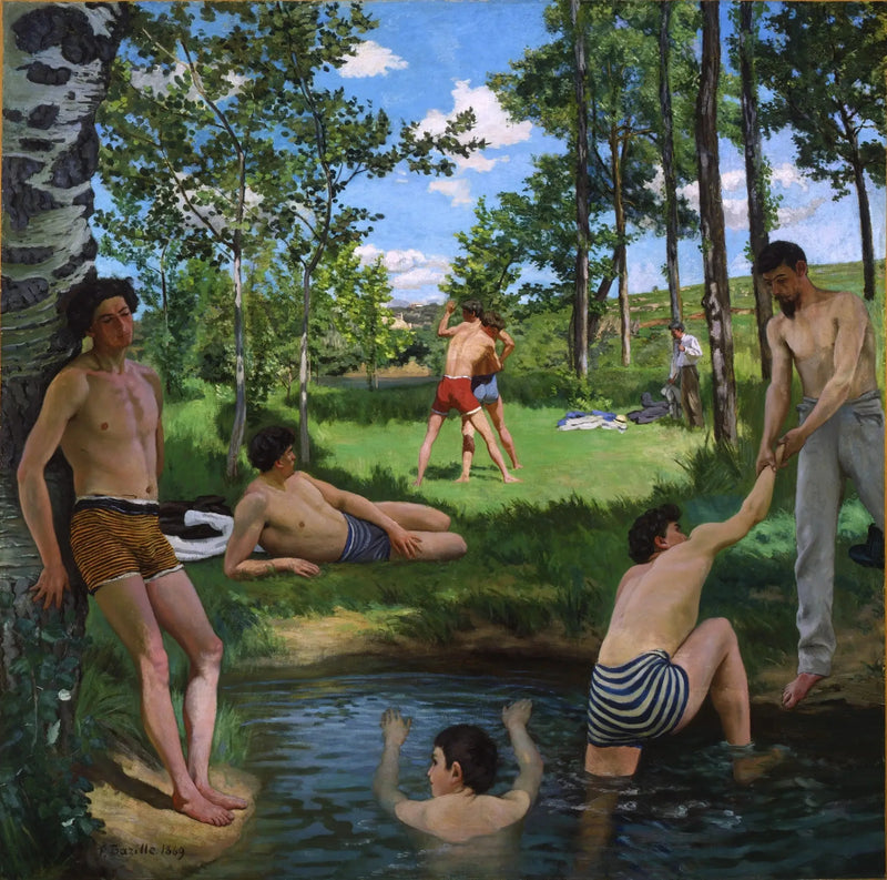 Scène d’été - Frédéric Bazille