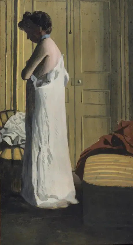Scène d'intérieur - Félix Vallotton image 1 tableau peint à l’huile sur toile