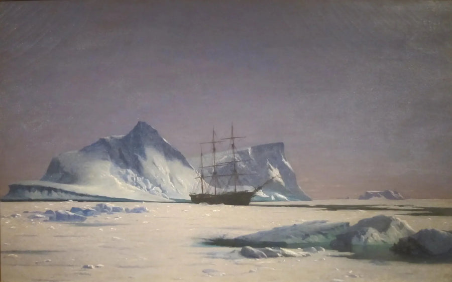 Scène dans l'Arctique - William Bradford image 1 tableau peint à l’huile sur toile
