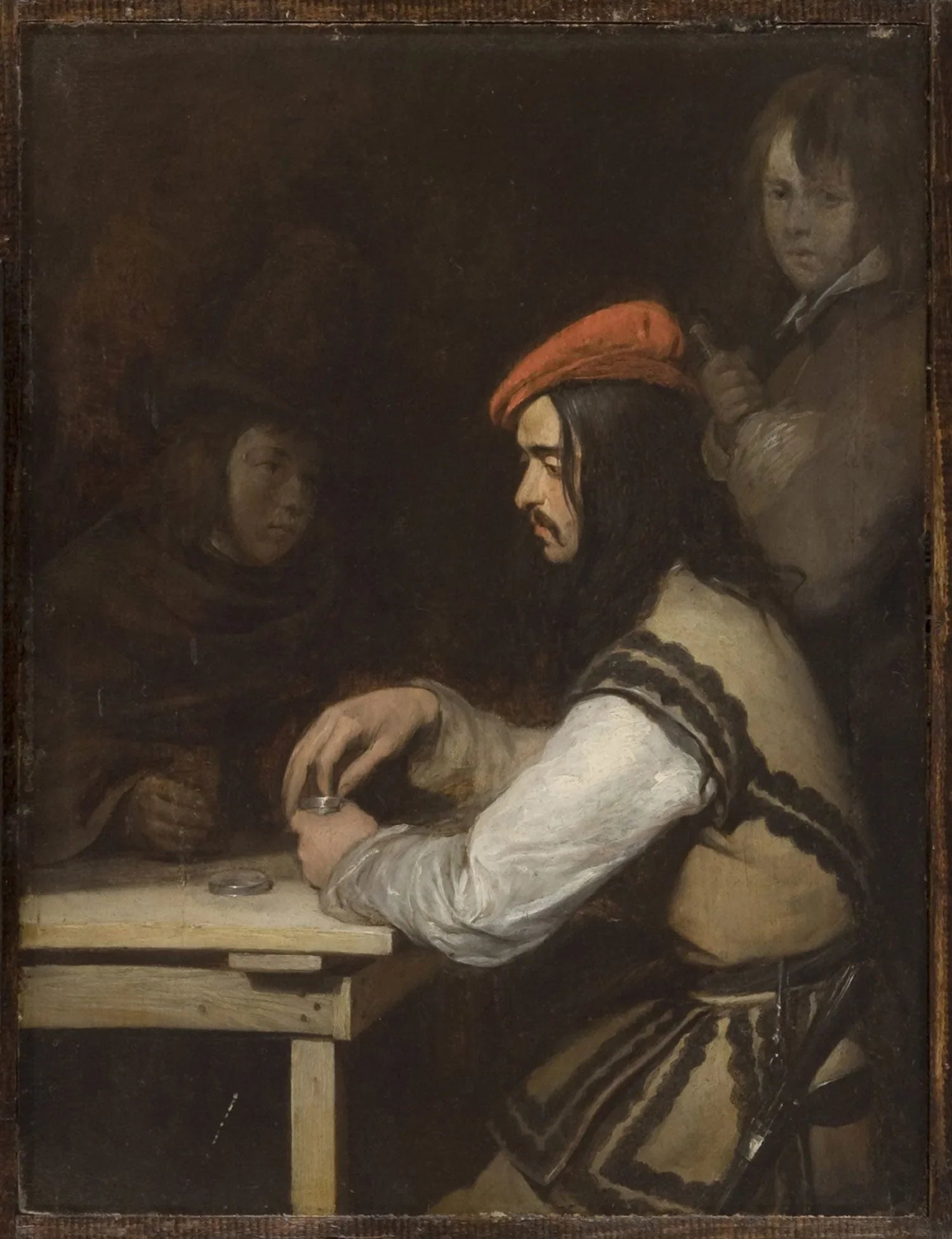 Scène dans une auberge - Gerard ter Borch image 1 tableau peint à l’huile sur toile