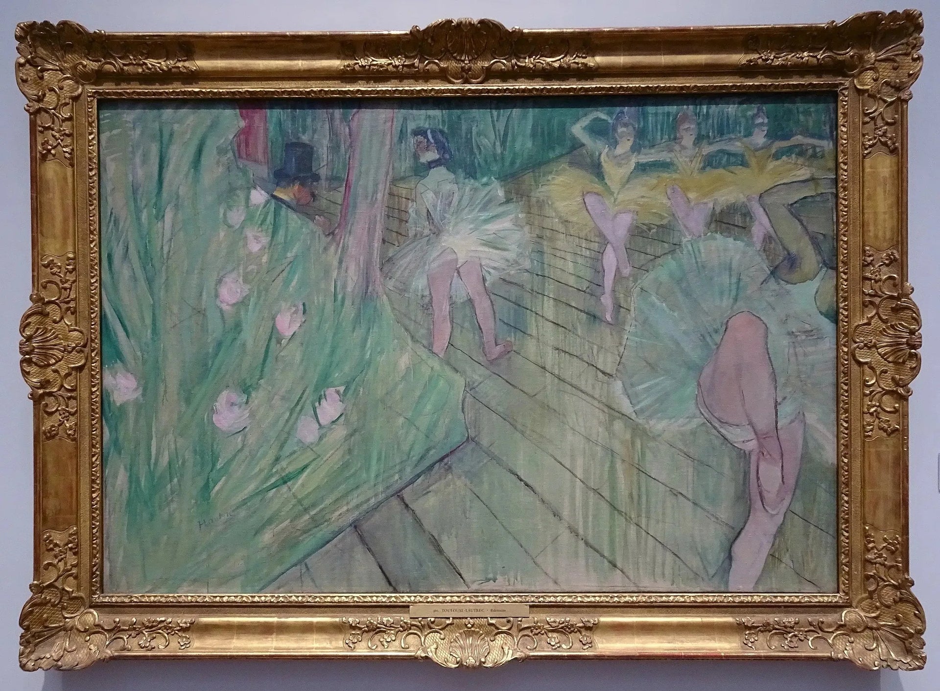 Scène de ballet - Henri de Toulouse-Lautrec image 2 tableau peint à l’huile sur toile
