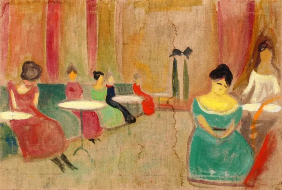Scène de bordel - Edvard Munch