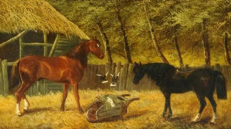 Scène de ferme - John Frederick Herring, Sr.