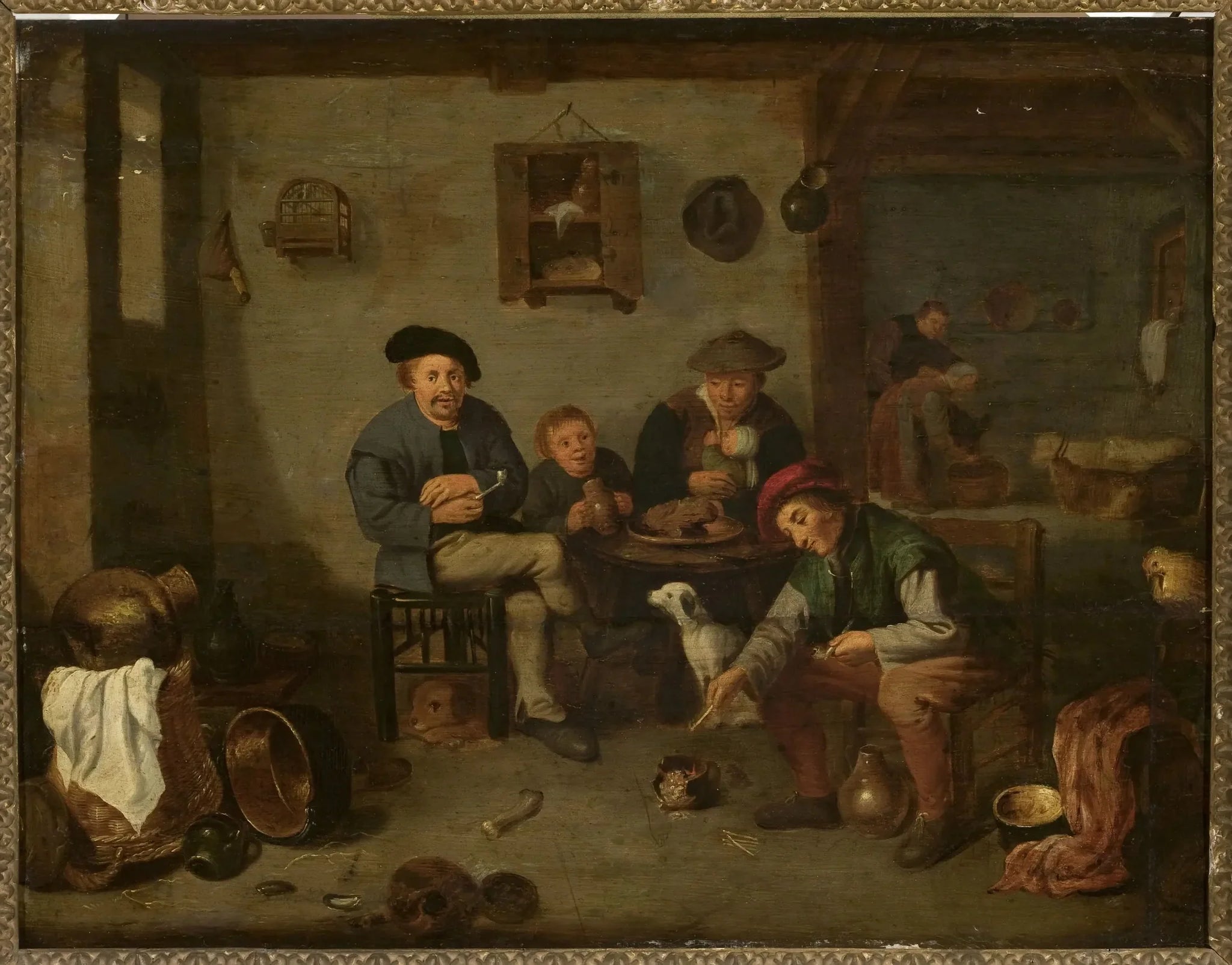 Scène de genre à la campagne - David Teniers le Jeune image 1 tableau peint à l’huile sur toile