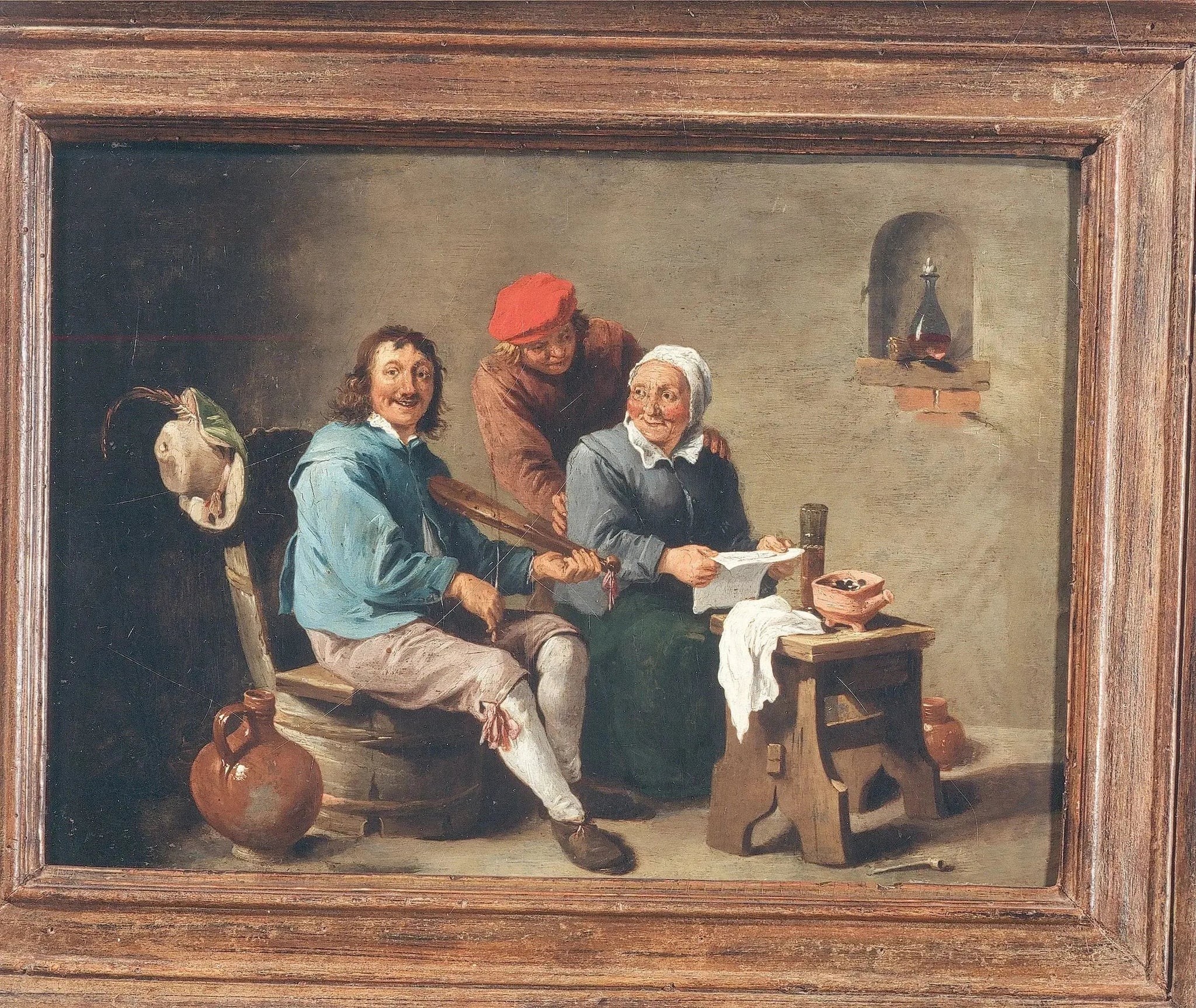 Scène de genre - David Teniers le Jeune image 1 tableau peint à l’huile sur toile