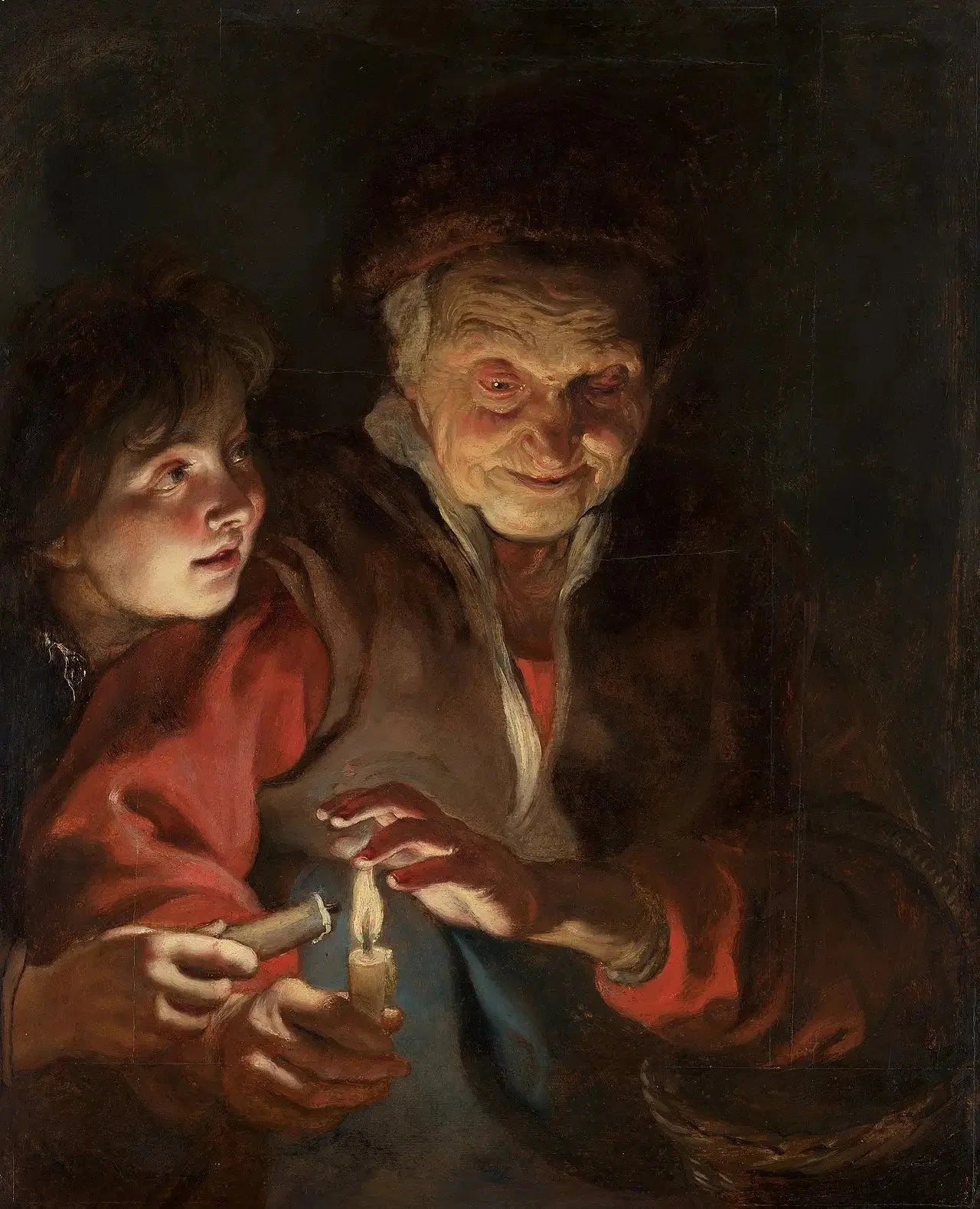 Scène de nuit - Peter Paul Rubens image 1 reproduction réalisée par Alpha Reproduction