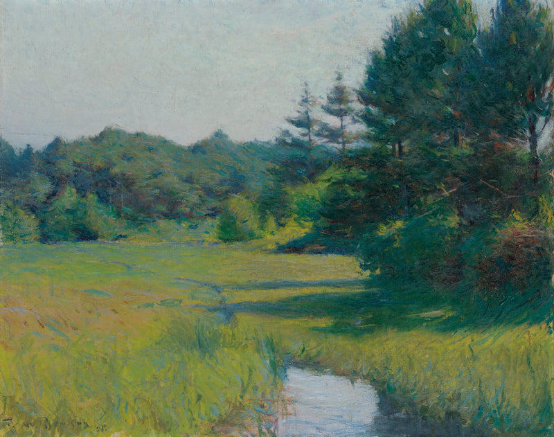 Scène de rivière - Frank Weston Benson
