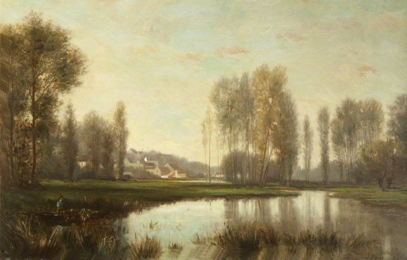 Scène de rivière - Stanislas Lépine