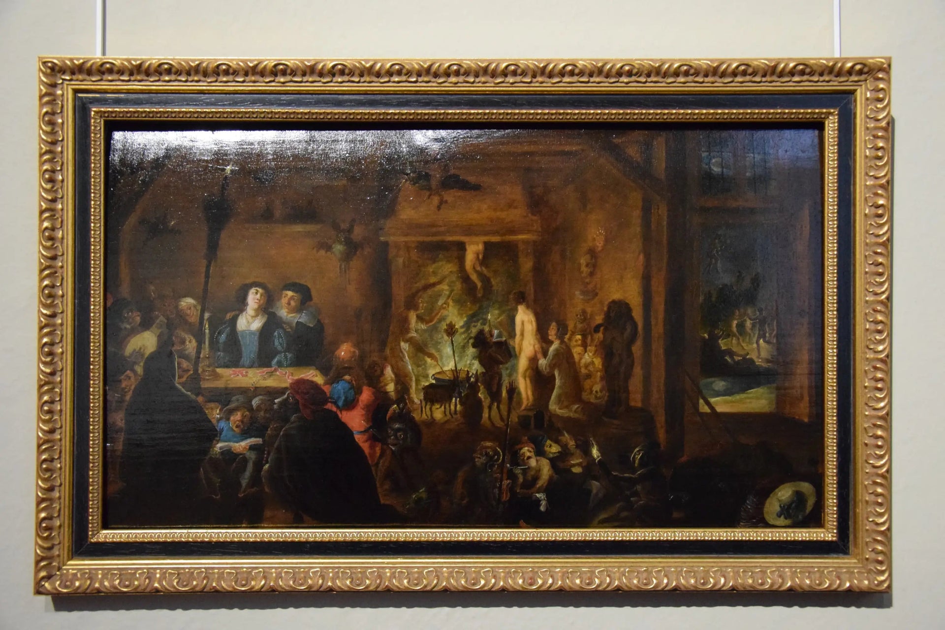 Scène de Sabbat - David Teniers le Jeune image 1 tableau peint à l’huile sur toile