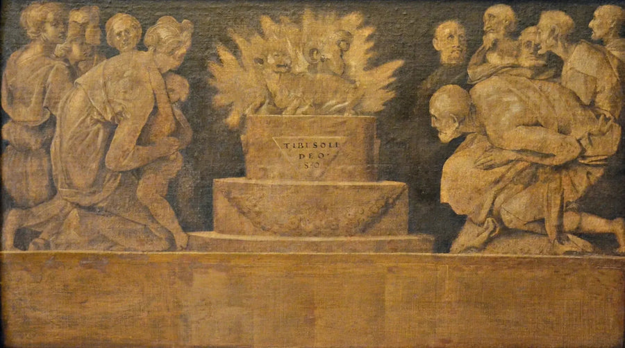 Scène de sacrifice - Pontormo