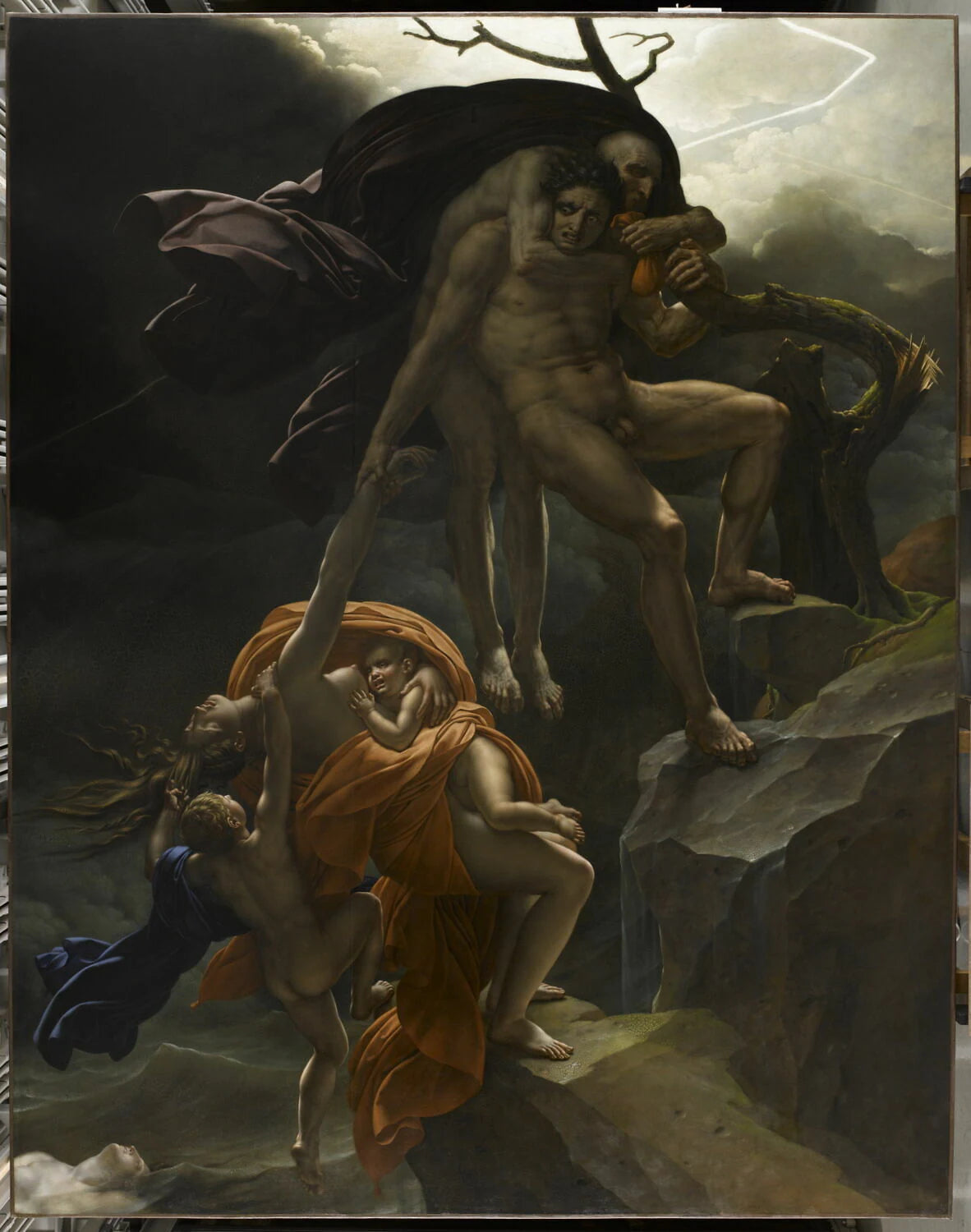 Scène de déluge - Anne-Louis Girodet de Roucy-Trioson