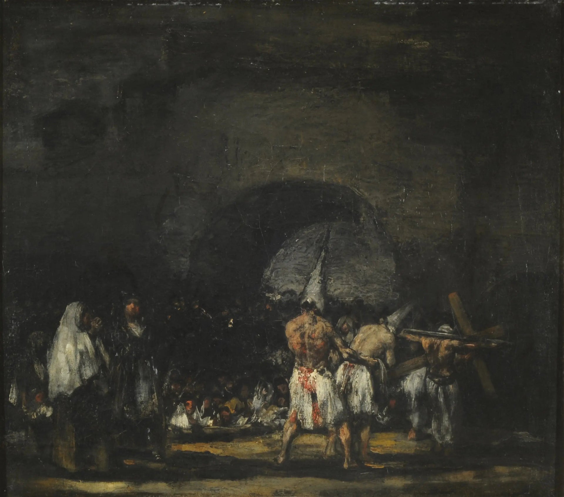 Scène des disciplines - Francisco de Goya image 1 reproduction de peinture à l’huile