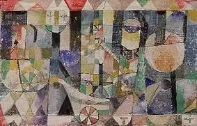 Scène du port - Paul Klee