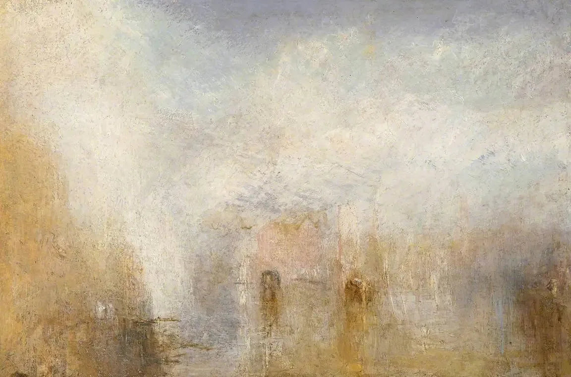 Scene in Venice - J. M. W. Turner image 1 copie de tableau peinte à la main