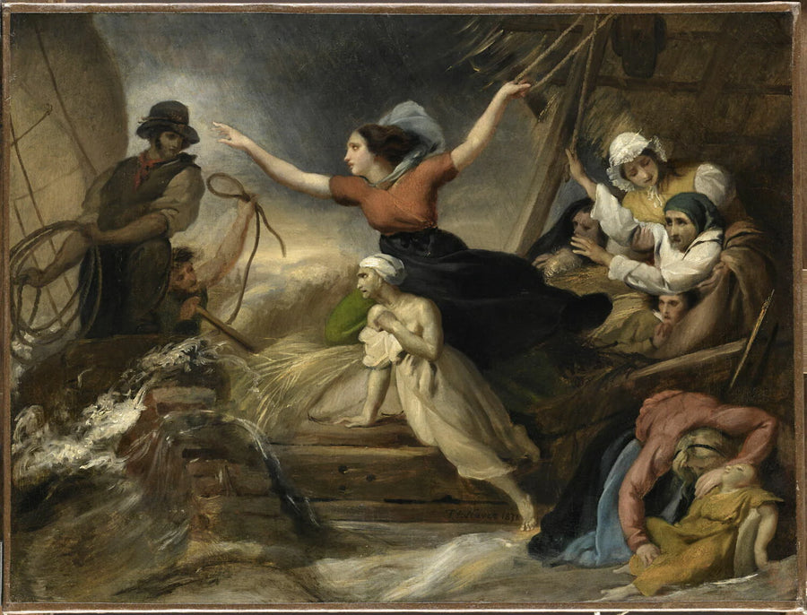 Scène d'inondation - François-Joseph Navez