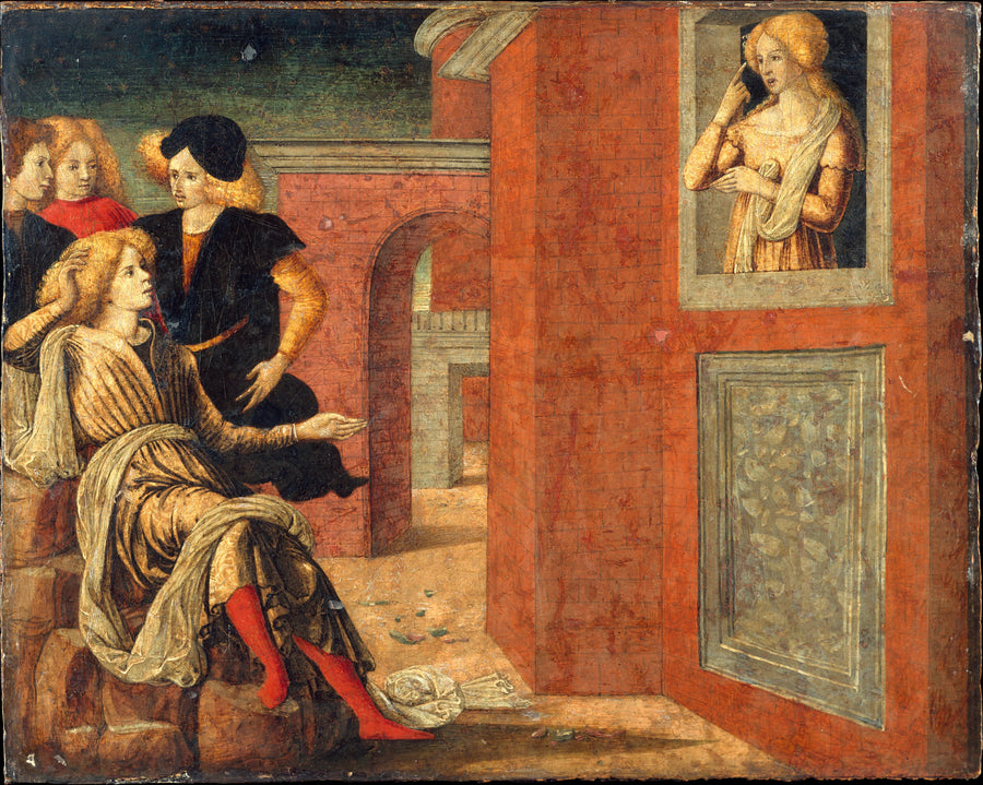 Scène d'une nouvelle - Liberale da Verona