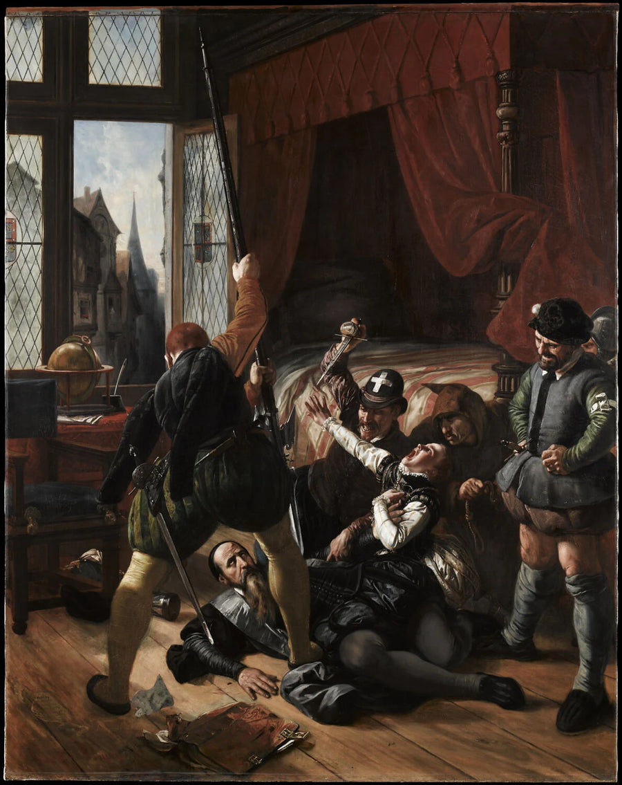 Scène de la Saint-Barthélemy - Joseph-Nicolas Robert Fleury